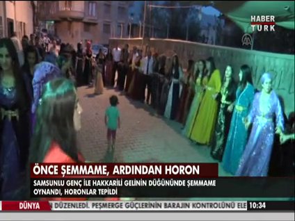 Önce şemmame, ardından horon!