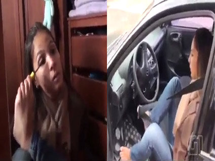 Bu kadın her şeyi ayaklarıyla yapıyor!