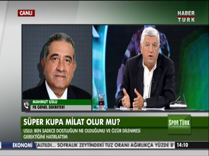 "Dostluğu ve özür kelimesini hatırlatıyorum"