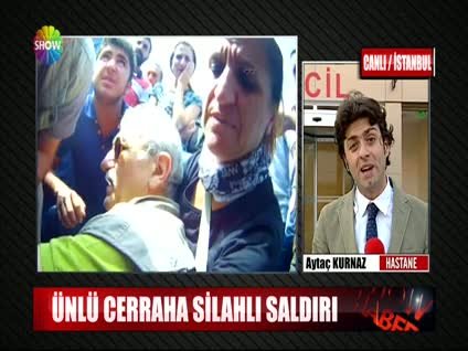 Ünlü profesöre silahlı saldırı!