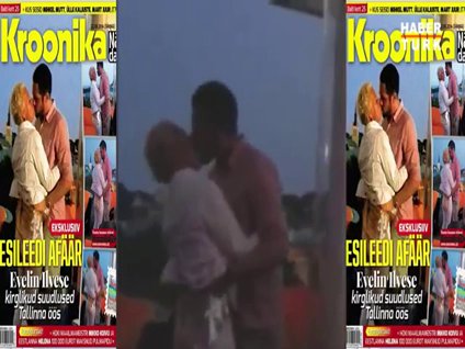 Aldatan First Lady kameralara yakalandı