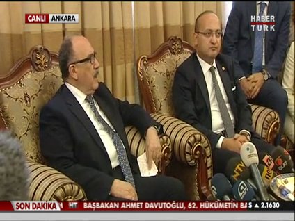 Atalay görevini Akdoğan'a devretti