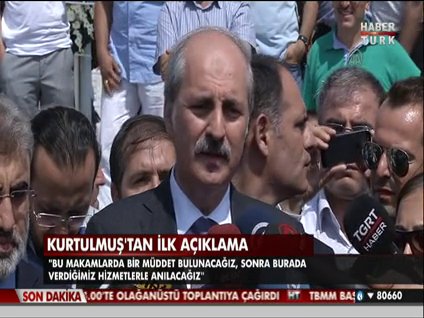 Numan Kurtulmuş'u kızdıran soru