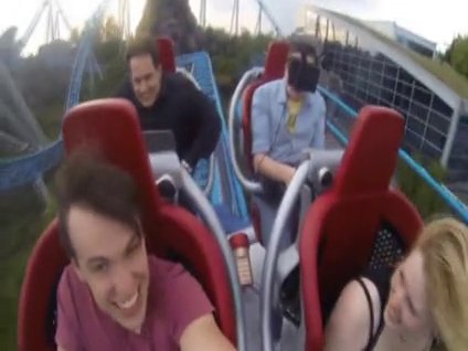 Oculus Rift ile hız treni birleşirse