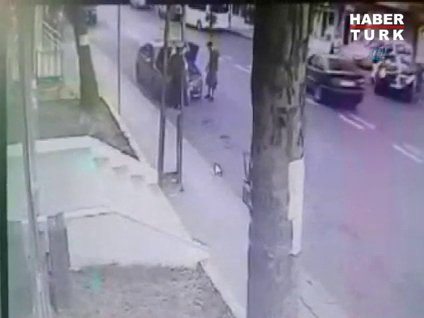 Bahşiş dehşeti kamerada