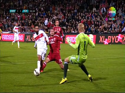 Olcay Şahan skoru eşitledi