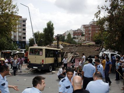 Eyüp'te minibüs dehşeti