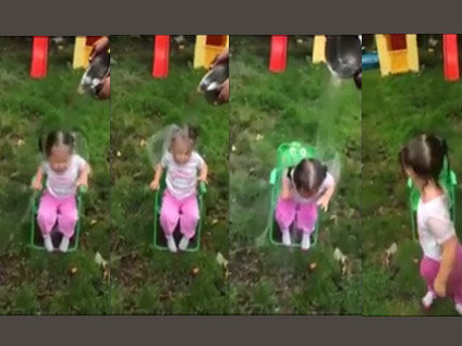 Küçük kızdan küfürlü ALS desteği