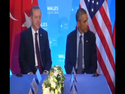 Erdoğan, Obama ile görüştü
