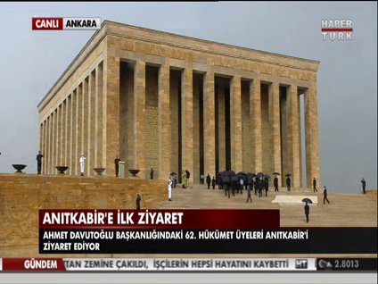 Anıtkabir'e ilk ziyaret