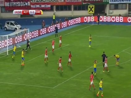 Avusturya-İsveç: 1-1