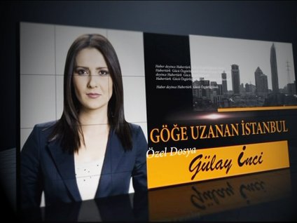 Göğe uzanan İstanbul