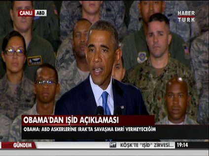 Obama'dan IŞİD açıklaması!