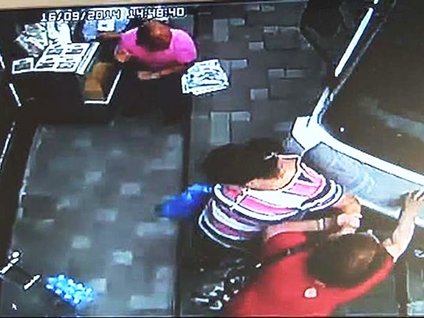 Kaldırımda ölümle burun buruna