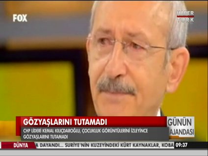 Gözyaşlarını Tutamadı