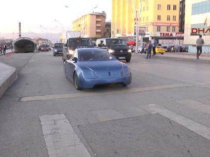 Elektrikli otomobil "YEREL T1" Erzurumda