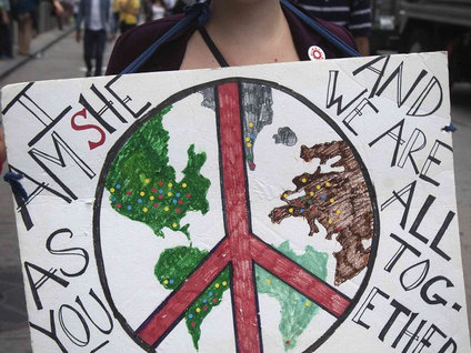 ABD'de dev yürüyüş