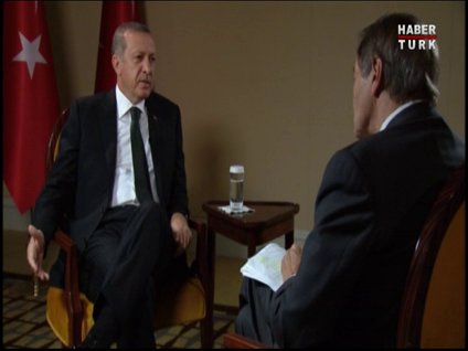 Erdoğan, Charlie Rose Show'da!