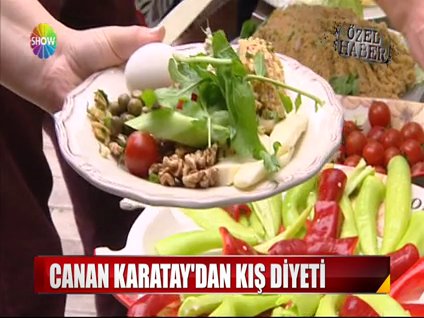 Karatay'dan kış diyeti