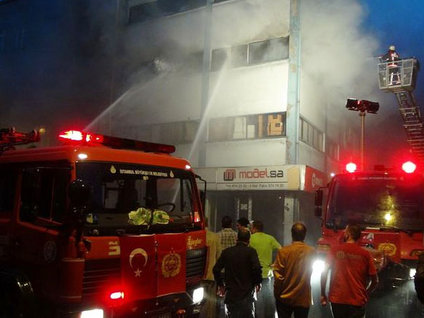 Bayrampaşa'da yangın