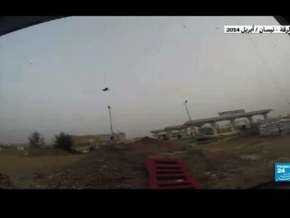 IŞİD'in kalesi Rakka kamerada