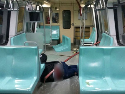İstanbul metrosunda kaza