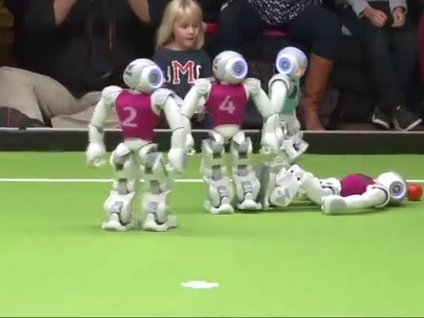 Türkiye-Almanya arasındaki robot maçı