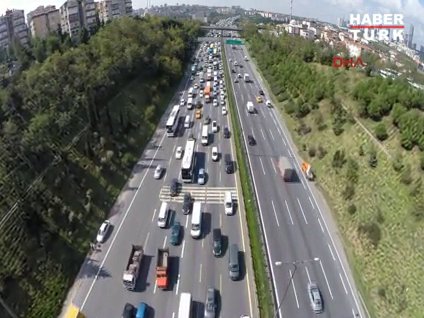 İstanbul'da bayram trafiği