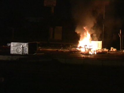 Mersin'de Kobani protestosu