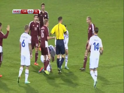 Letonya-İzlanda: 0-3