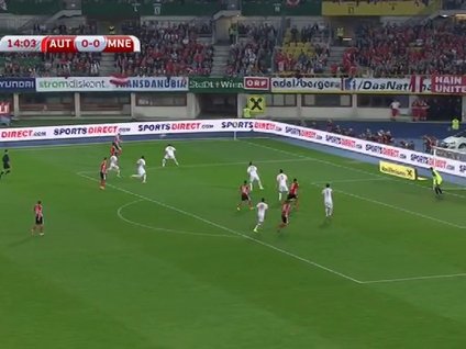 Avusturya-Karadağ: 1-0