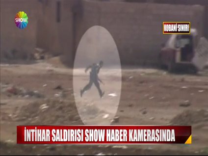 IŞİD'in intihar saldırısı Show Haber kamerasında