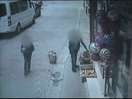 Çocukların 2 bin liralık hırsızlık oyunu!