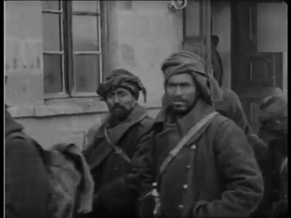 1.Dünya Savaşında esir Osmanlı askerleri!