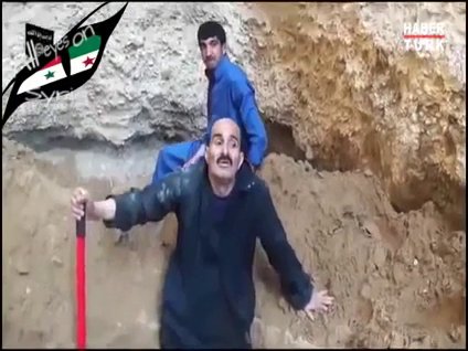 IŞİD Iraklı komutana kendi mezarını kazdırdı!