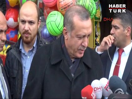 Cumhurbaşkanı Erdoğan şehir turu attı