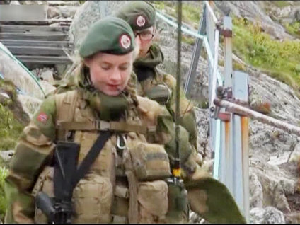 Norveç'in kadın askerleri