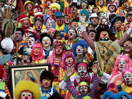 Meksika'da Palyaço Şenliği