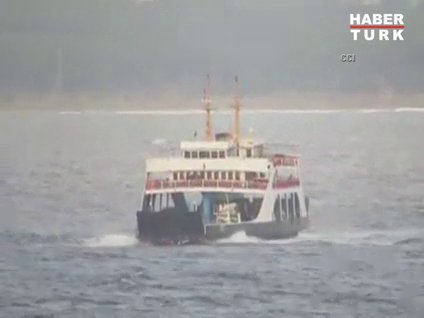 Denizin ortasında dehşet dakikaları!