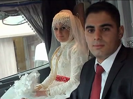 TIR'ı gelin arabası yaptı, trafik cezası yedi