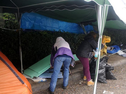 Validebağ çadırları kalktı