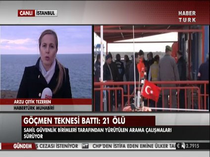 Göçmen teknesi battı! 21.ölü!