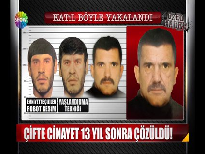 Çifte cinayet 13 yıl sonra çözüldü!