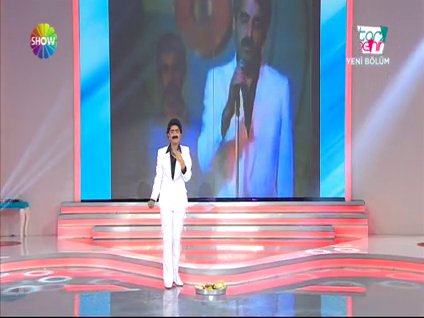 Ayşegül Doğan'dan İbrahim Tatlıses taklidi