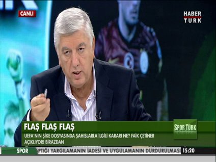 "UEFA kişilere ceza vermeyecek"