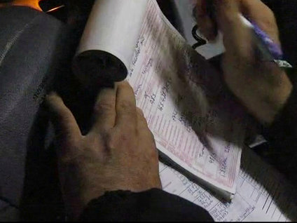 Kadın sürücü kapan kurbanı