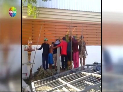 Kazık çakma operasyonu!