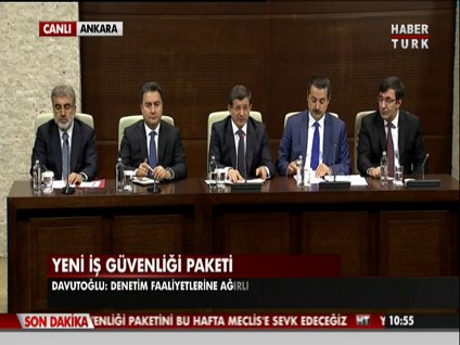 Yeni iş güvenliği paketi