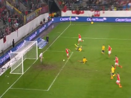 Shaqiri'den mükemmel bir gol