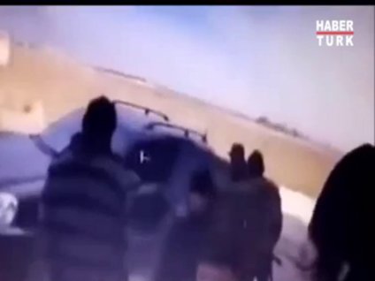 Irak televizyonu bu görüntüleri yayınladı